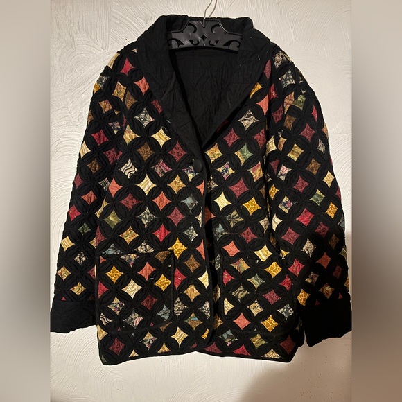 Colorful Patchwork Jacket - Picture 1 of 6
